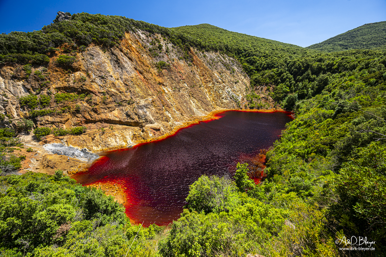 Roter See auf Elba